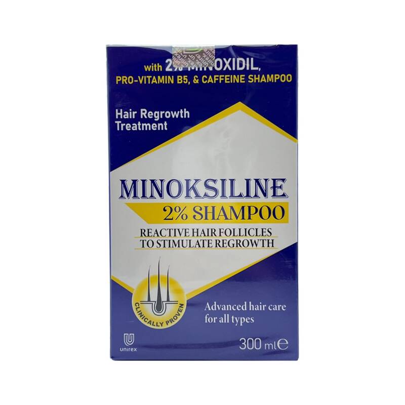 Minoksilife 2% şampun 300ml — minoksidil saç tökülməsi müalicə follikul stimullaşdırma
